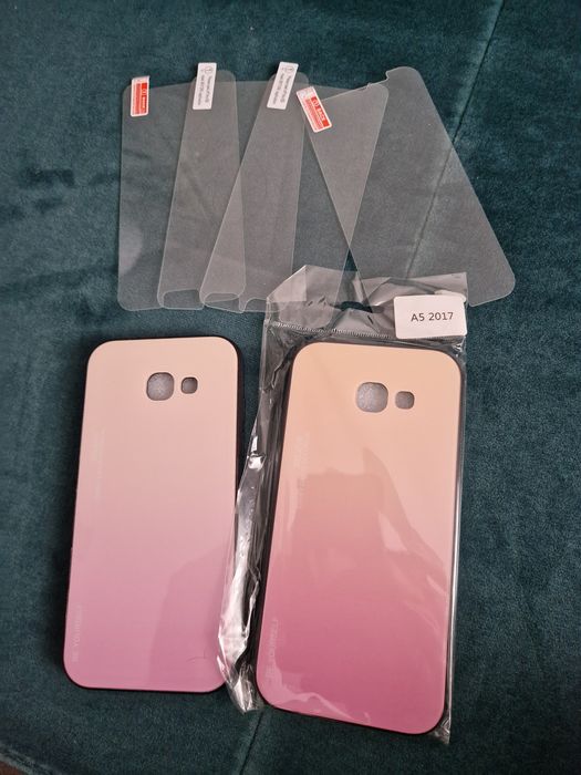 Etui plus szkło ochronne Samsung A5 2017