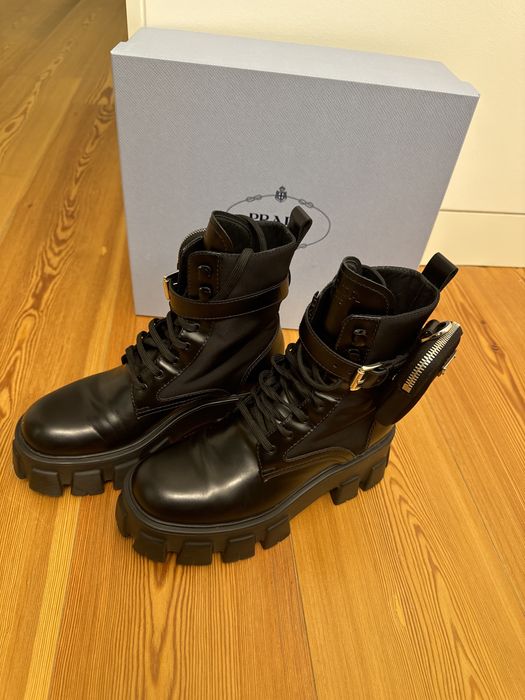 botas Prada Monolith