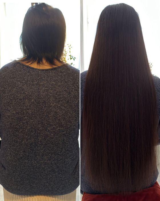 Нарощення волосся, київ, корекція, зняття