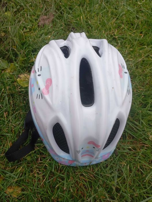 Kask rowerowy dziecięcy dla dziewczynki