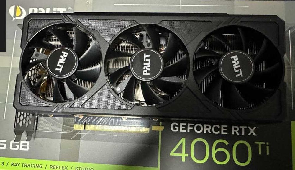 Palit geforce rtx 4060 ti jetstream oc 16gb GDDR6