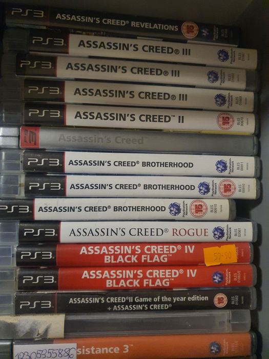 Kolekcja Assassin’s Assassin Pl Ps3 PlayStation Sprzedam zamienię