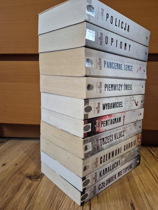 Jø Nesbø zestaw 23 książek