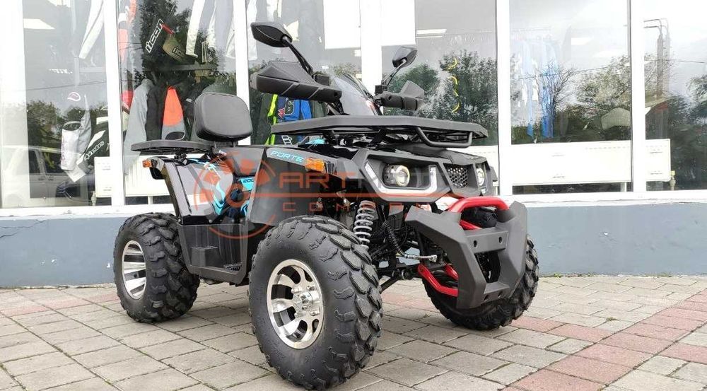 Квадроцикл FORTE SHARK LUX II 200! Офіційно в Артмото!