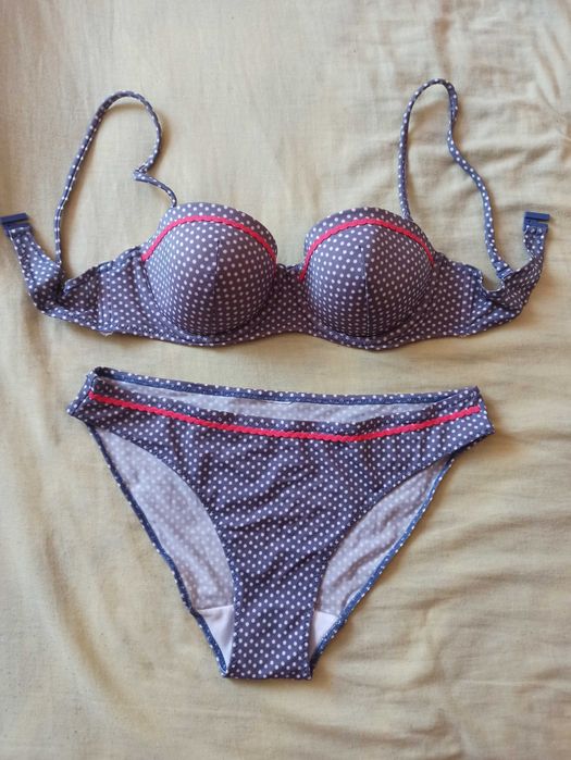 strój kąpielowy bikini plażowy M 38 L 40 usztywniane