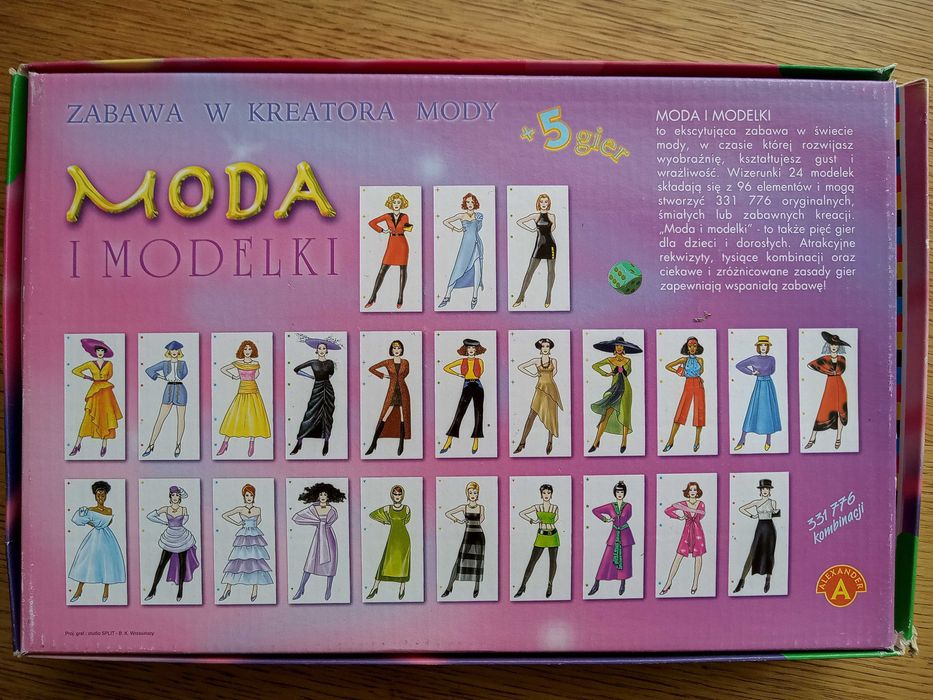 Gra kafelkowa Moda i Modelki