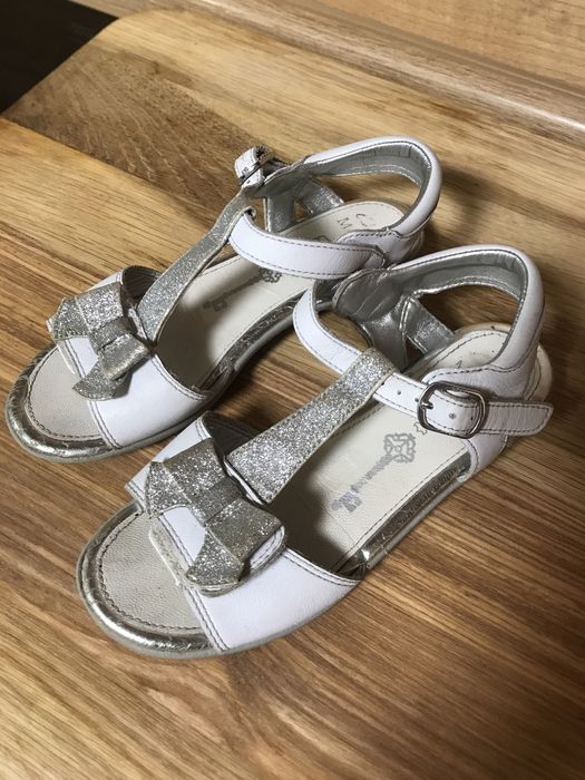 Белые босоножки Clarks 29 размер