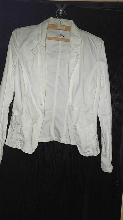 biały żakiet marynarka Pimkie 34 XS 36 S j.nowy