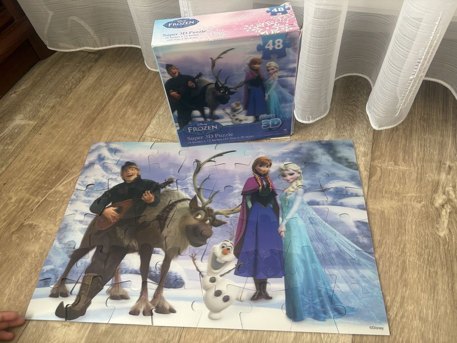 Пазли Frozen 3 D
