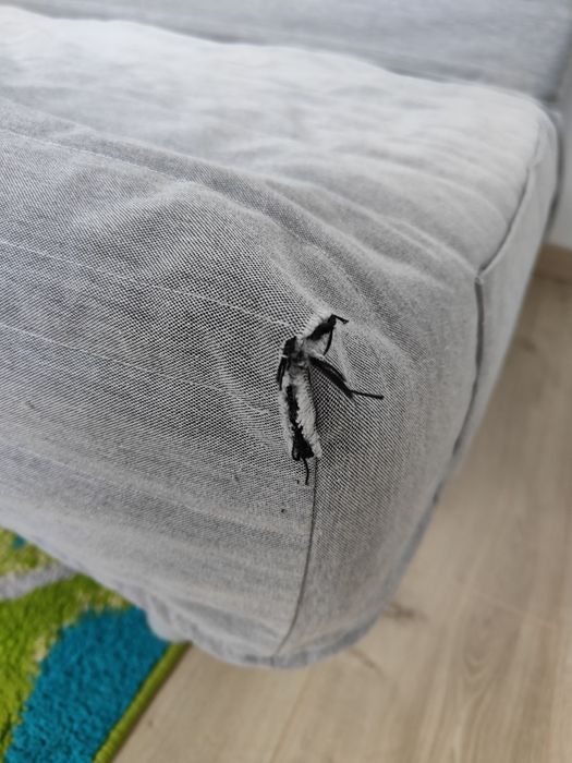 Sofa Ikea Beddinge z pokrowcem