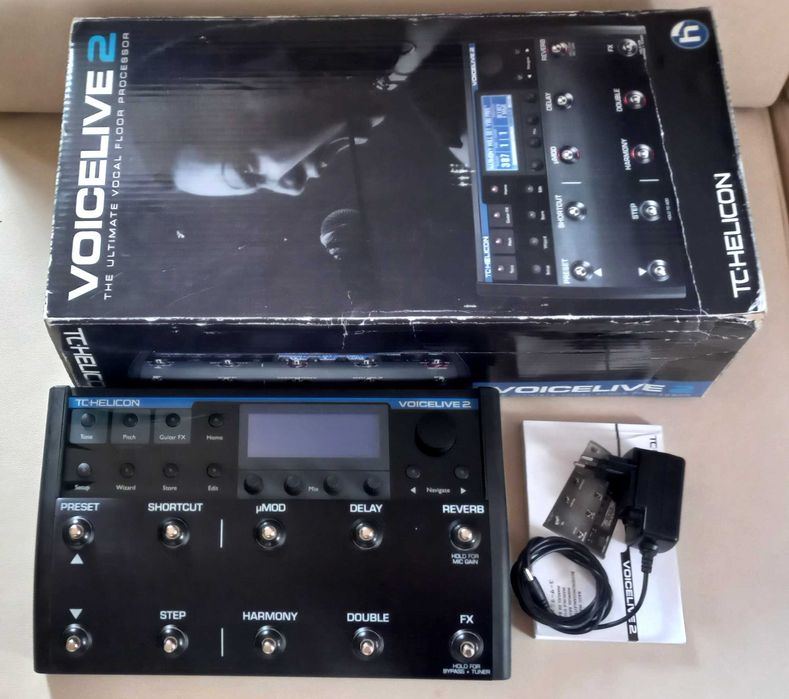 TC Helicon VoiceLive 2, Nowe oprogramowannie 1.5.11B156 Instrukcja PL