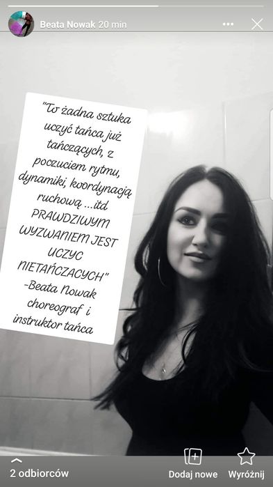 Taniec Dla Opornych/T.uzytkowy/ Indywidualne lekcje/ Studio tańca