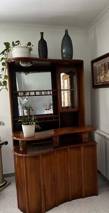 Conjunto Bar - Carvalho maciço