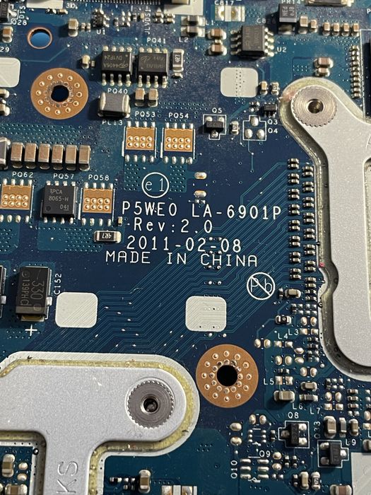 Материнська плата Acer Aspire 5750z