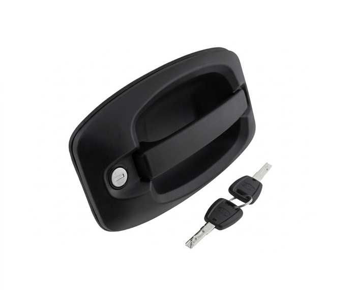 Puxador porta c/2 chaves Jumper Boxer Ducato Fiat Novo