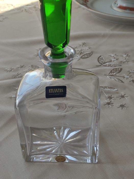Garrafa de cristal atlantis
