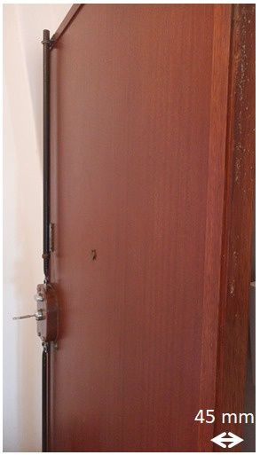 Porta Madeira Maciça Exterior