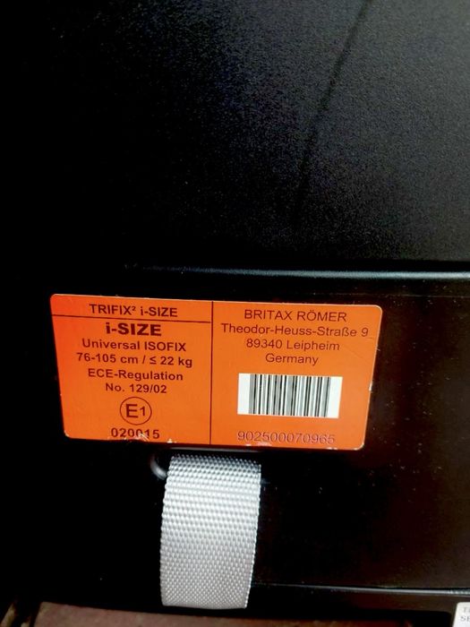 Автокрісло britax romer trifix2 i-size