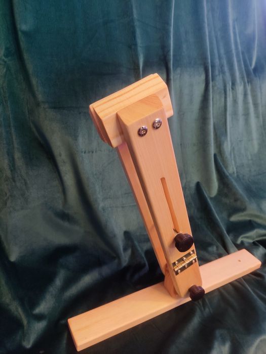 Ścisk kaletniczy - konik rymarski - imadło do ręcznego szycia skóry