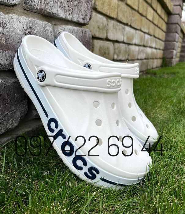 Сабо Крокси Crocs Bayaband чоловічі жіночі  Navy темно синій