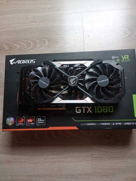Karta graficzna Gigabyte GeForce GTX 1080 Aorus 8GB GDDR5X
