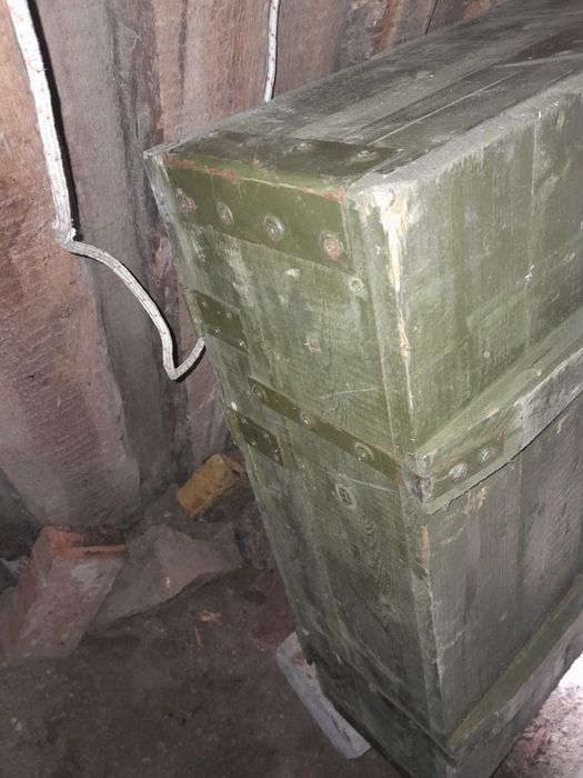 Военый деревянный ящик,пустой