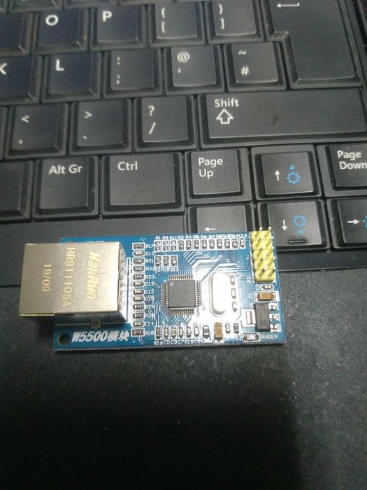 Módulo spi ethernet w5500 microcontroladores