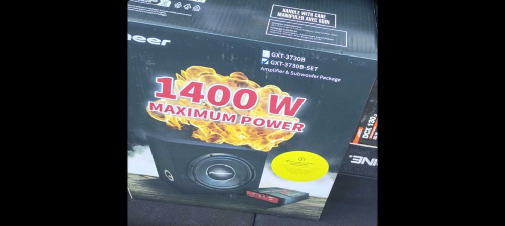 Subwoofer Pioneer 1400€+Cabos