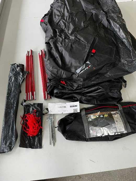 XXL Mocny Namiot Turystyczny Kempingowy High Peak Rodzinny 4 osobowy