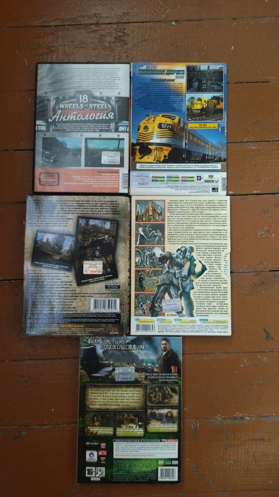Ігри на ПК PC DVD STALKER Clear Sky Saboteur Trainz Lost