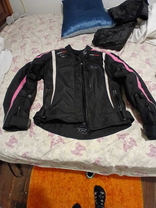 Casaco motard para mulher