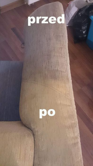 Mobilne pranie tapicerki • meblowej oraz samochodowej