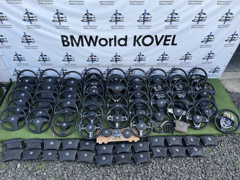 Рулі BMW E,F,G серія кермо М-тех Подушка БМВ рест дорест М аірбег руль