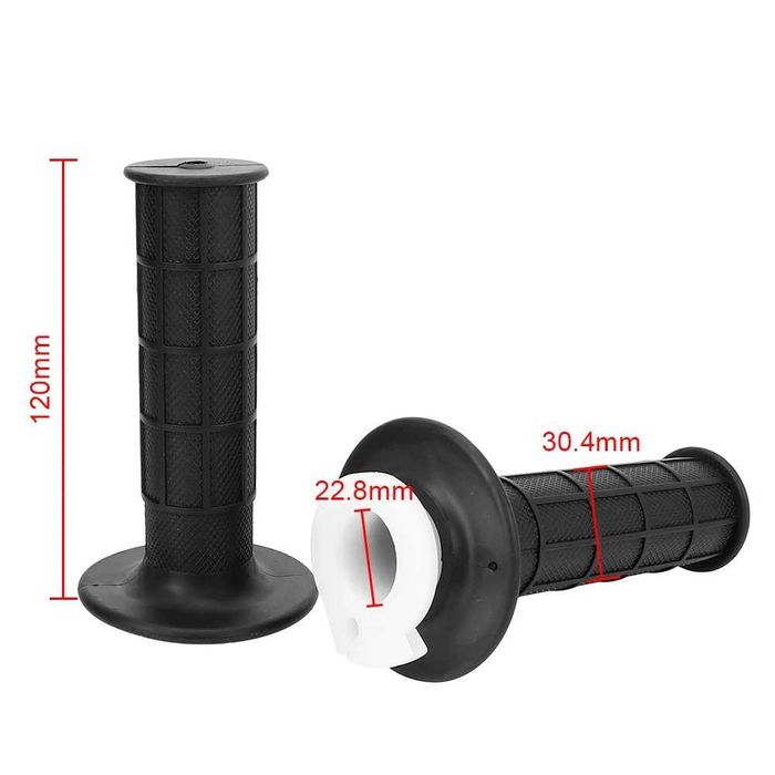 Conjunto de Punhos com Acelerador e Cabo 22mm para Moto