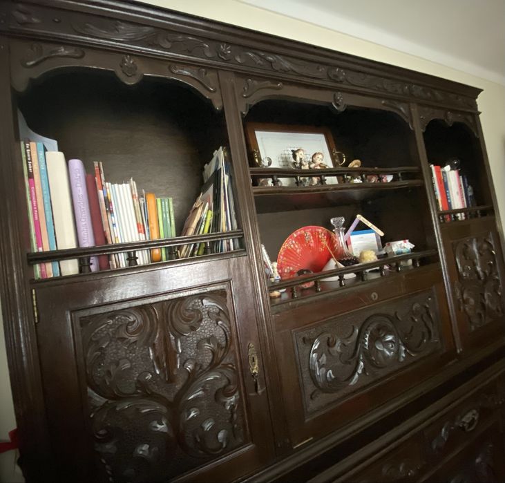 Móvel sala jantar mogno maciço