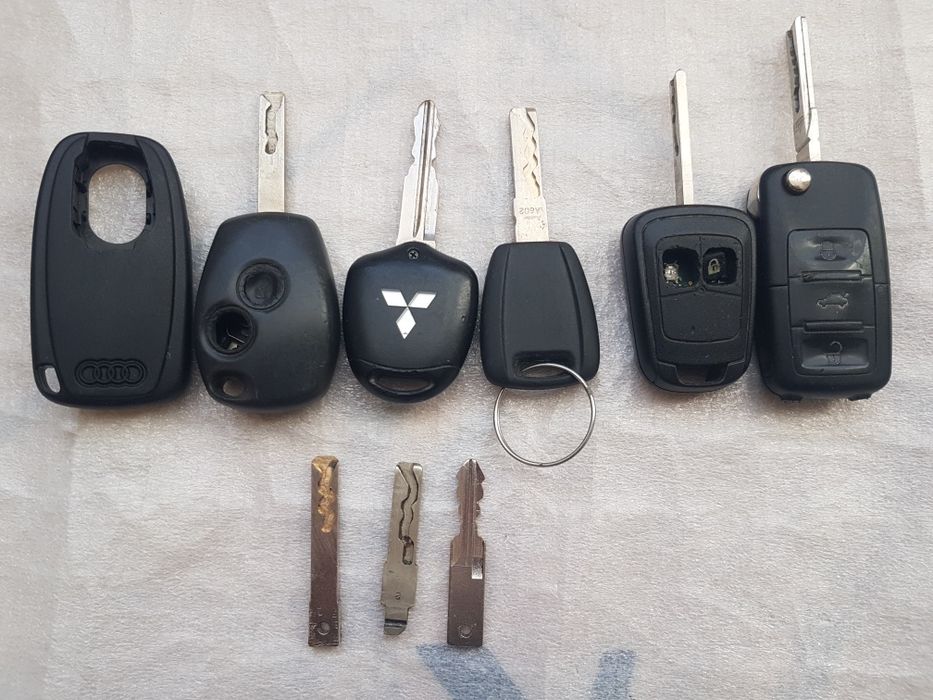 Volkswagen Mazda Renault Opel Audi  Fiat Ключи зажигания Корпус ключа