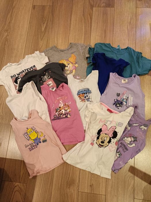 Mega paka ubrań 122/128 dziewczynka