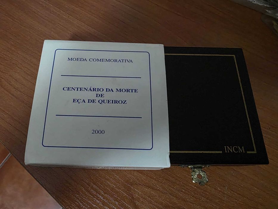 Moeda 500 Escudos Bimetalica "Cent. Morte Eça de Queiroz"- 2000