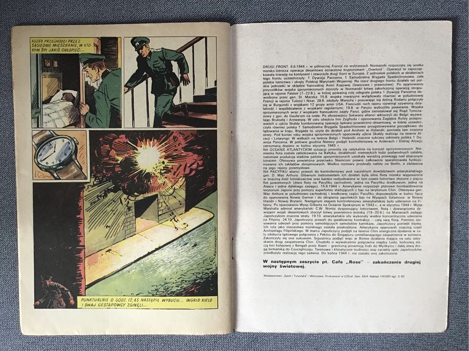 Kapitan Kloss Spotkanie z Ingrid wyd.I