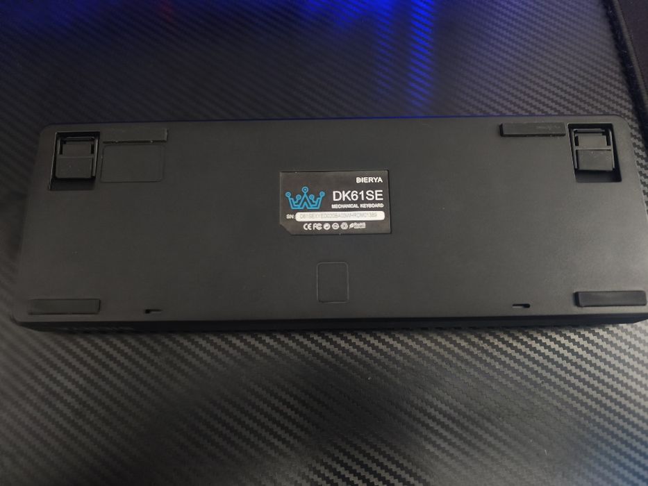 DIERYA DK61SE 60% Mecânico Red – 1 Ano, Como Novo + Caixa