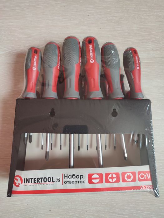 Отвертки набор отверток 18 ед INTERTOOL VT-3350
