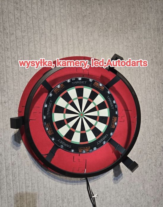 Zestaw autoscoring Autodarts oświetlenie led do darta  (nie Target japan winmau scolia omni )