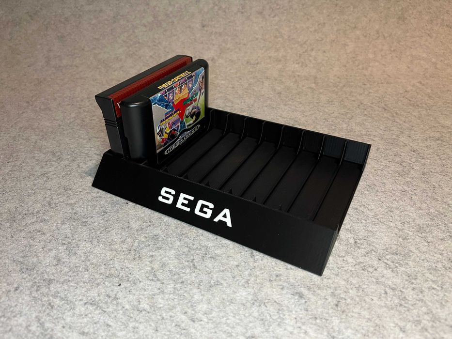 Stojak podstawka na 10 gier Sega MegaDrive / Master System