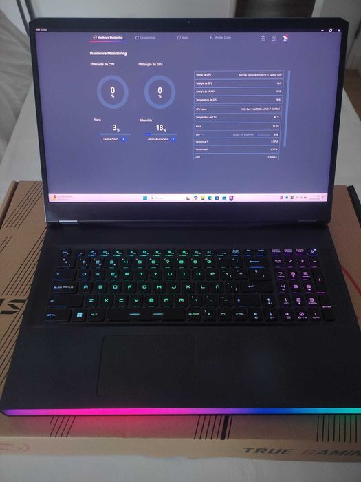 MSI GE76 Raider 12UGS-005XES - i7 | RTX 3070 TI |  32GB Ram | 2TB Nvme