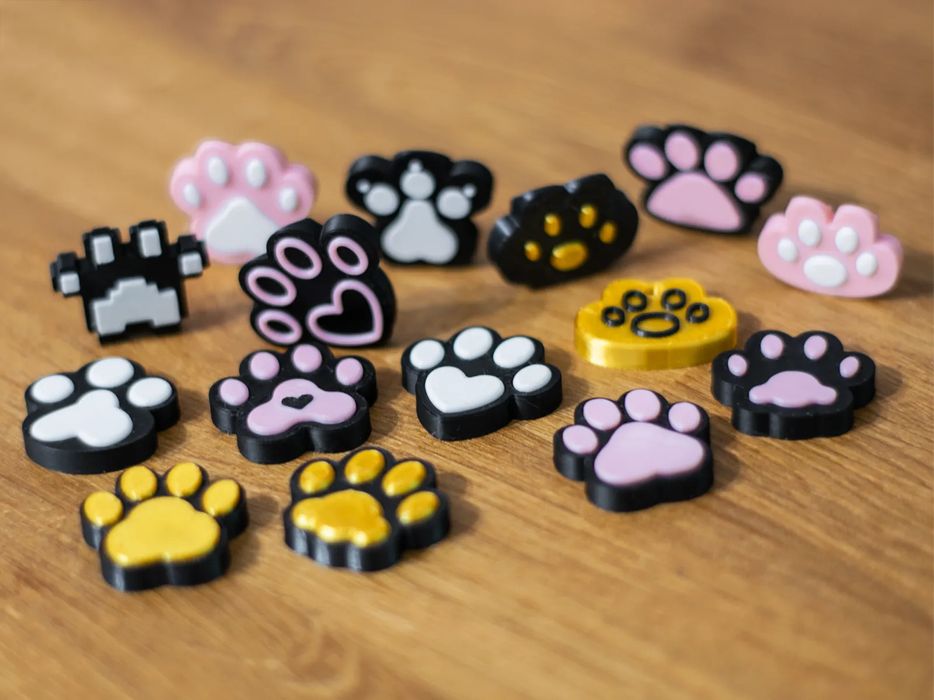 Cat Paw Refrigerator Magnet