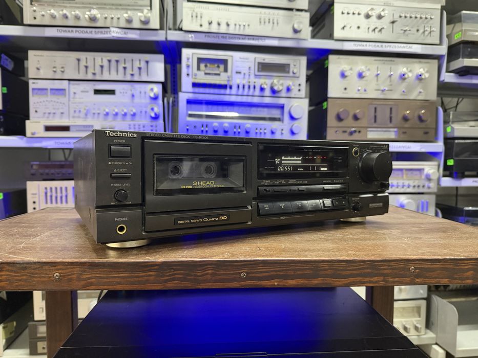 ‼️ Magnetofon kasetowy Technics RS-BX606 3Head, Audio Room
