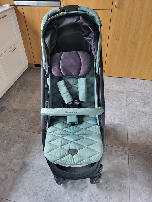 Lekki Wózek Eurocart Volt Black Edition + Akcesoria