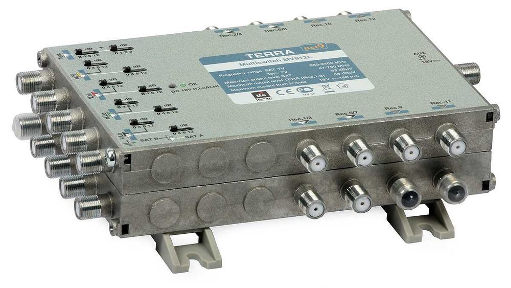 Multiswitch Terra MV-912L 9 wejść / 12 wyjść