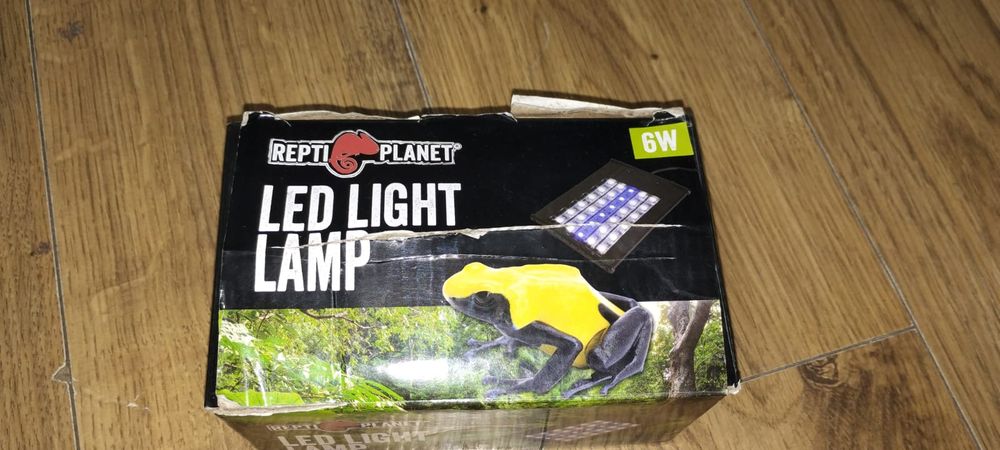 lampa LED do terrarium