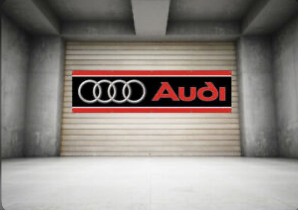 Naklejka Audi garaż brama rolety 200x70cm